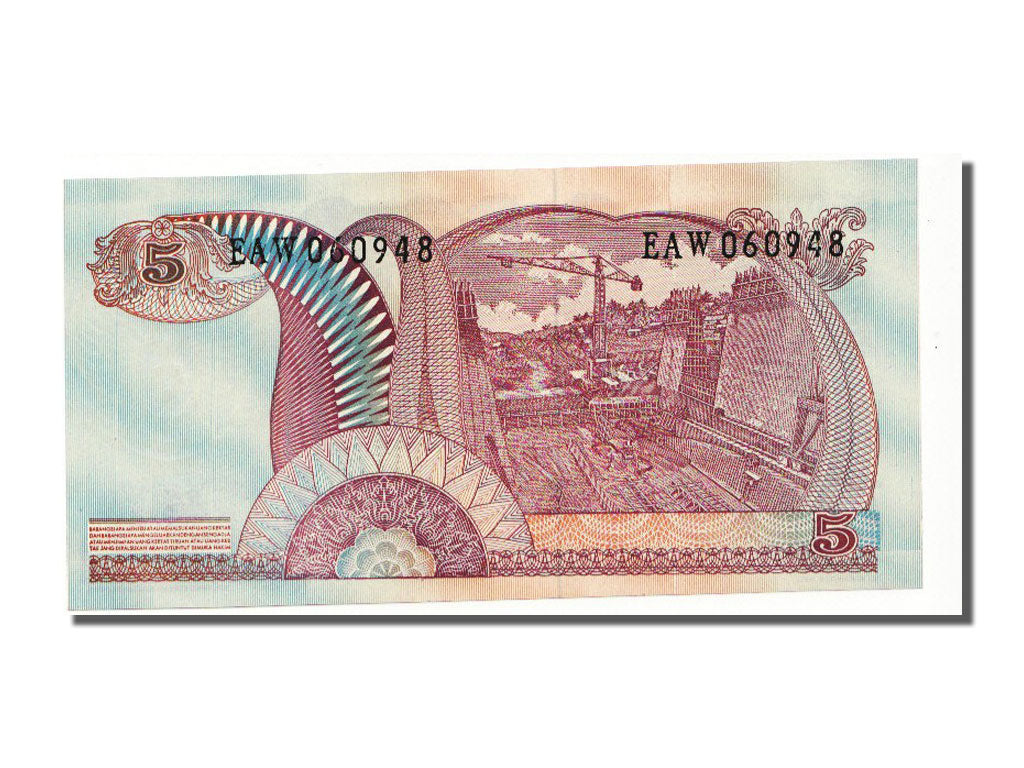 Indonesia, 5 Rupiah, 1968, KM #104a, UNC(65-70), EAW060948