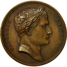 France, Medal, Napoleon Ier , Rome Paris, Denon, MS(60-62), Bronze