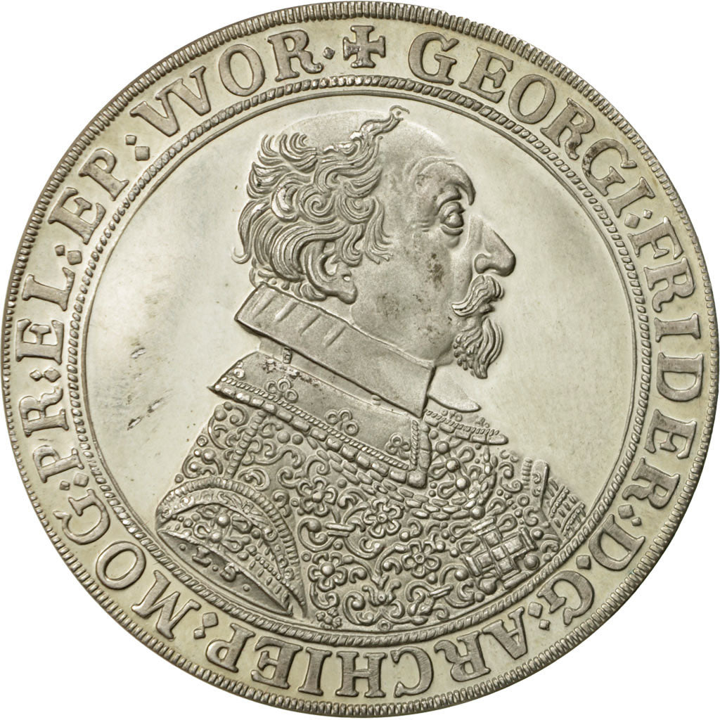 France, Medal, Georges Frédéric, 1627, MS(60-62), Silver