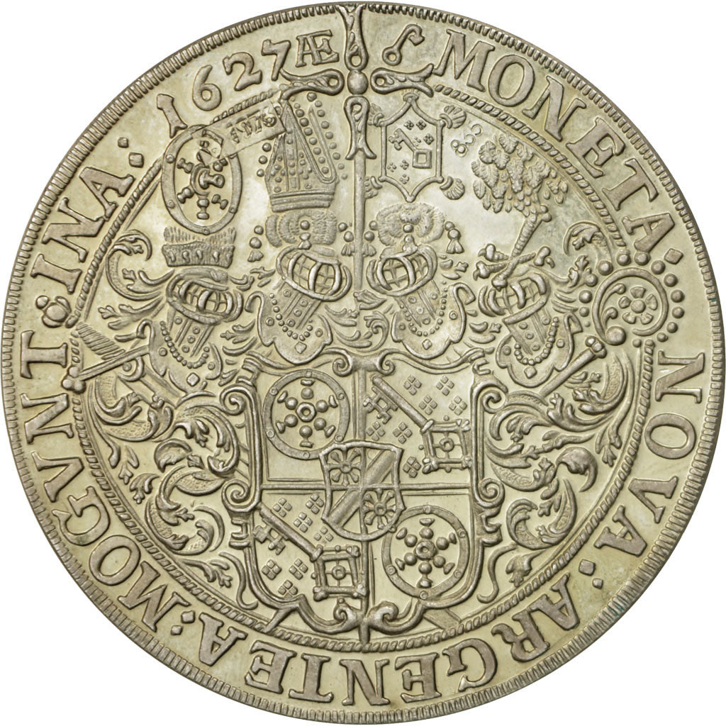 France, Medal, Georges Frédéric, 1627, MS(60-62), Silver