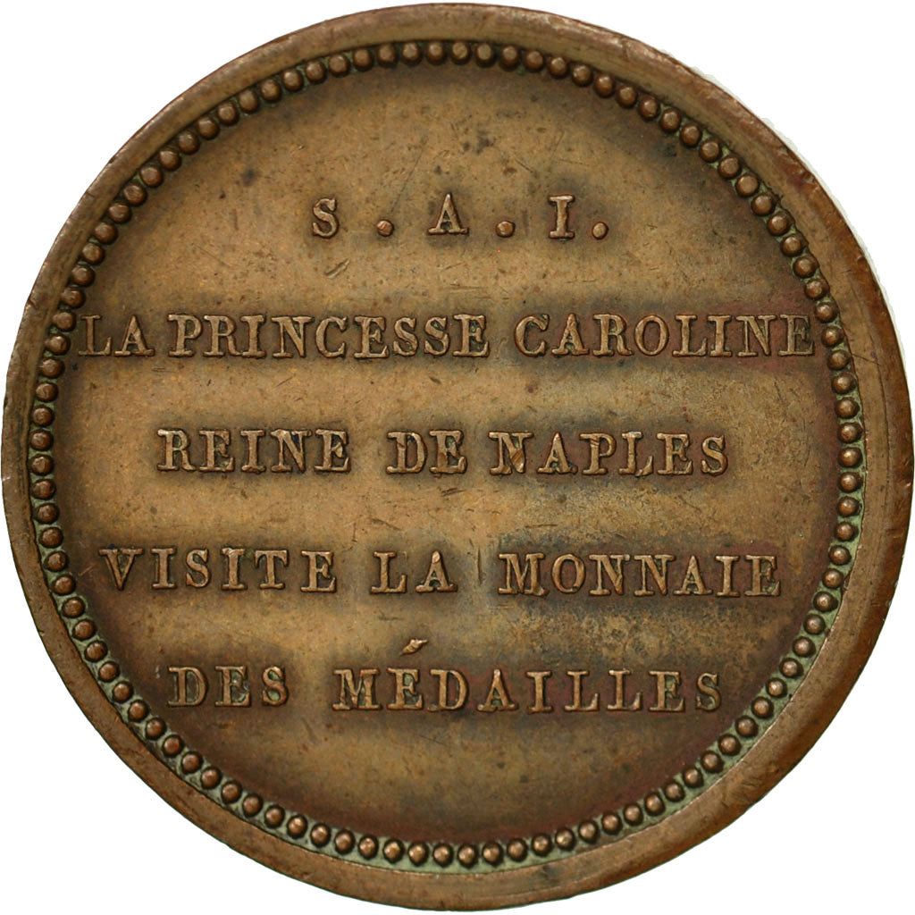Frankrijk, Medal, La Princesse Caroline Visite la Monnaie des Médailles