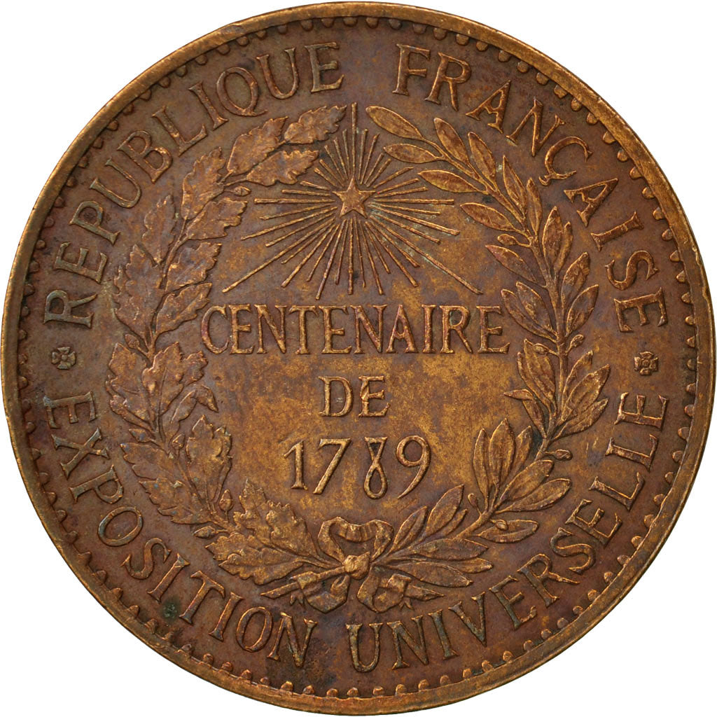 France, Medal, Règle des Monnaies , Loi du 31 Juillet, 1879, TTB+, Bronze