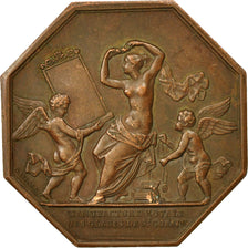 France, Medal, Manufacture Royale des Glaces de St Gobain, 1830, Gayrard, TTB+