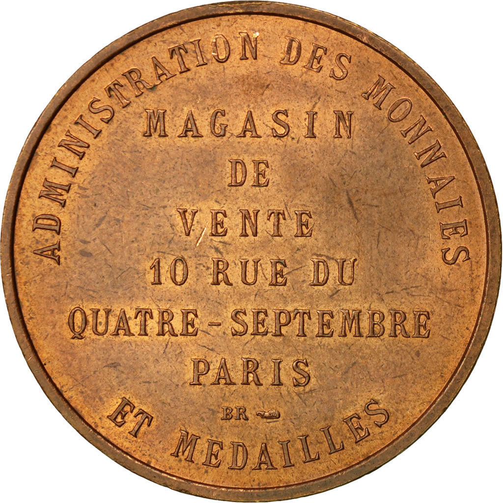 Francia, Medal, Administration des Monnaies et Médailles, BB+, Rame