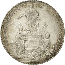 France, Token, États de Bretagne, Rennes, 1754, AU(50-53), Silver