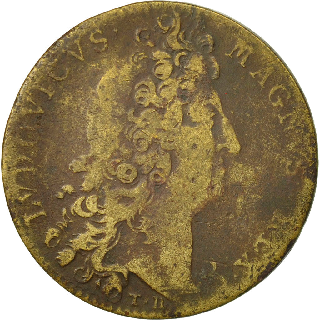 Francia, Token, Galères Royales , Comptabilité de la Marine, Louis XIV, MB