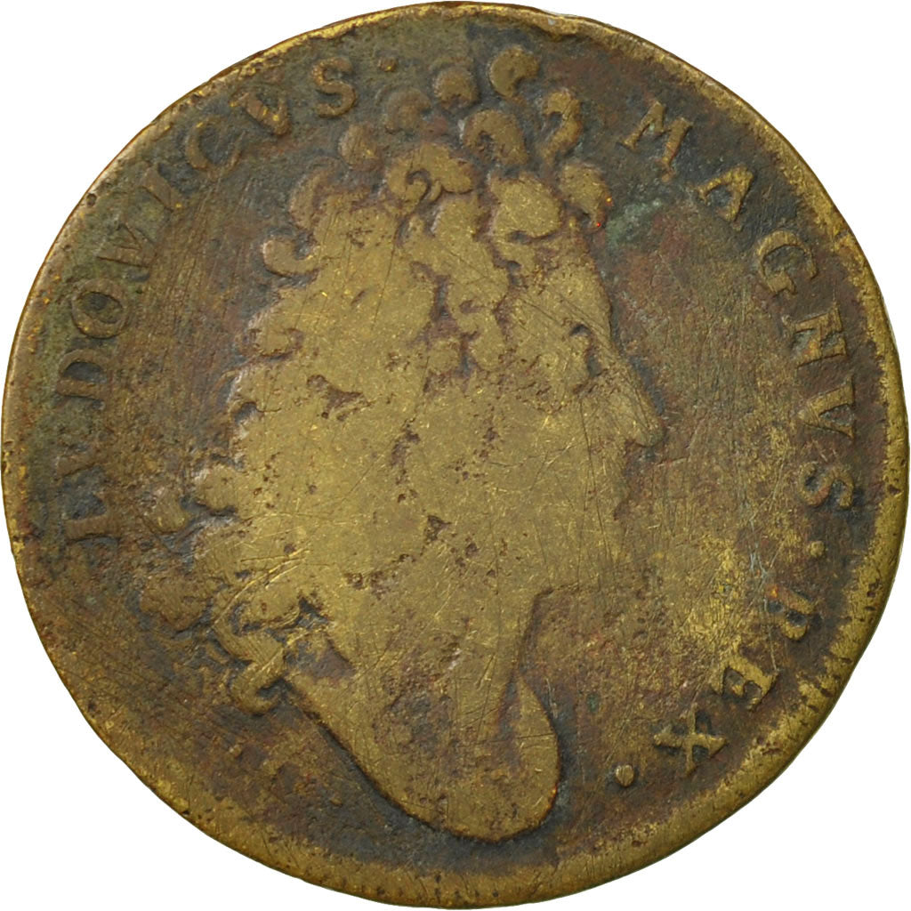 Francia, Token, Ordinaire des Guerres, Louis XIV, 1690, MB, Ottone