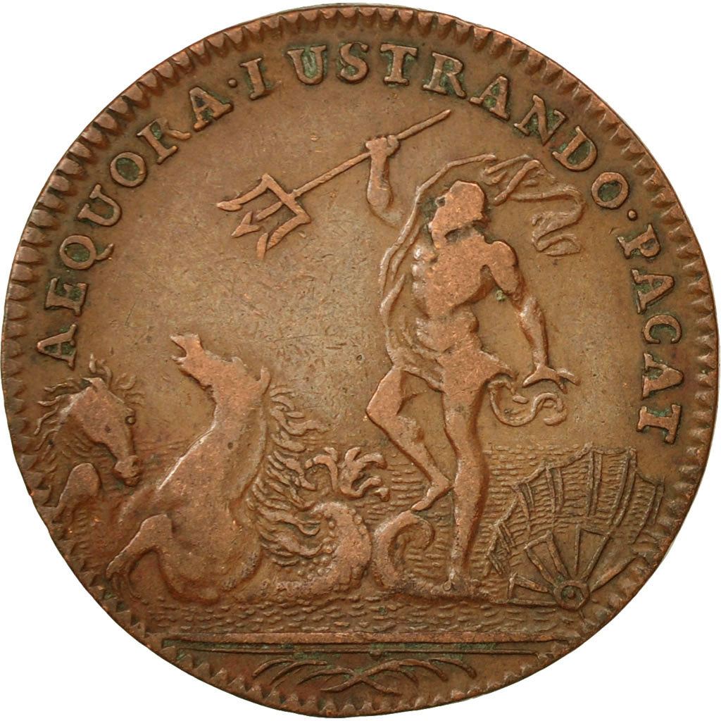 France, Token, Galères Royales , Comptabilité de la Marine, Louis XIV