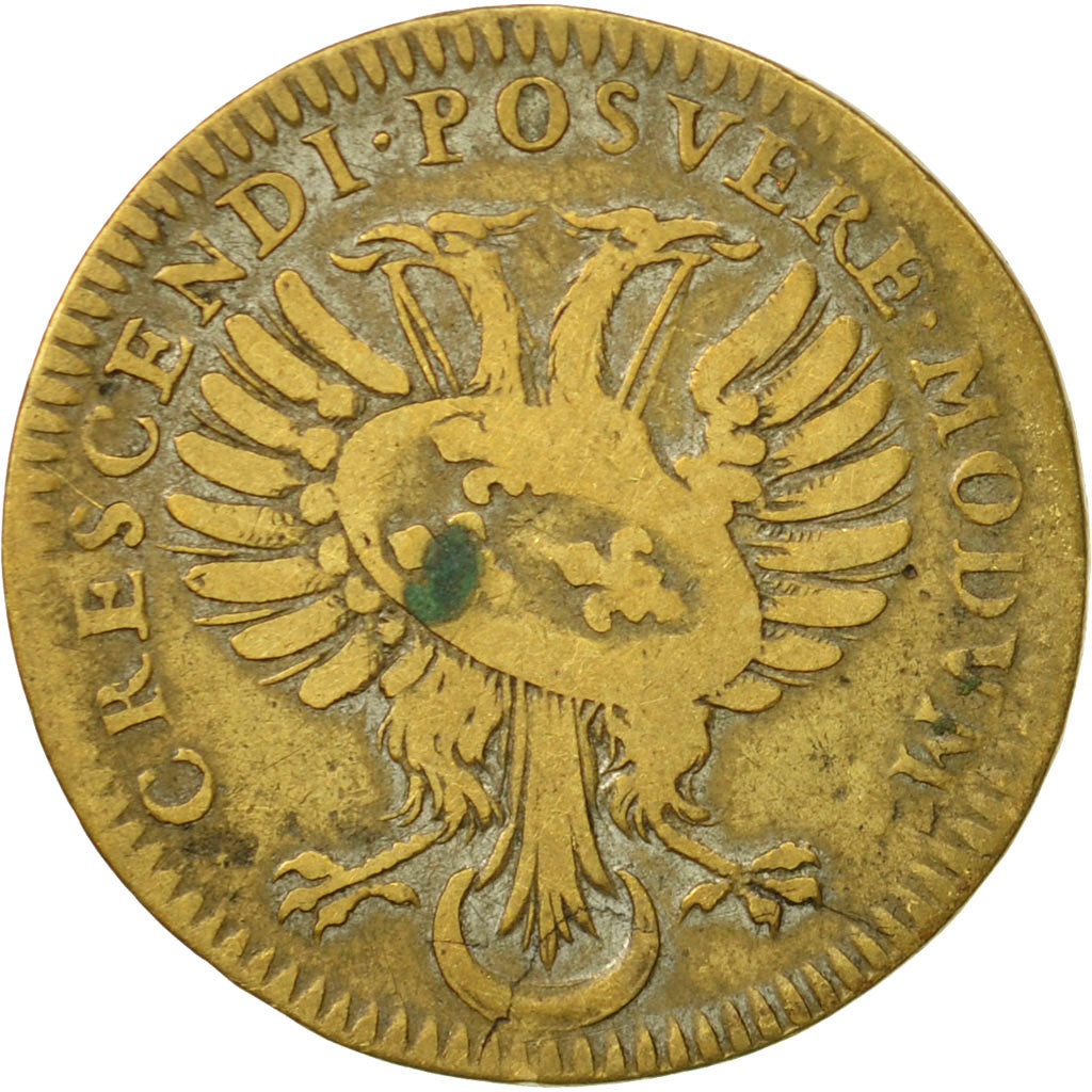 France, Token, Marie Thérèse d'Autriche, Louis XIV, VF(30-35), Brass