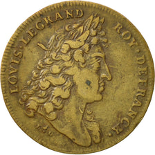 Francia, Token, Parties et revenus casuels, Louis XIV, MBC, Latón