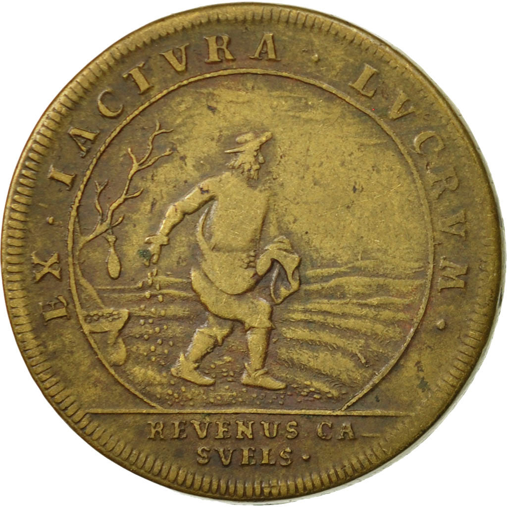 Francia, Token, Parties et revenus casuels, Louis XIV, MBC, Latón