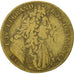 Francia, Token, Chambre du Trésor Royal, Louis XIV, BC+, Latón, Feuardent:1909