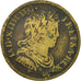 Francia, Token, Conseil du Roi, Louis XV, MB+, Ottone, Feuardent:237 var.au