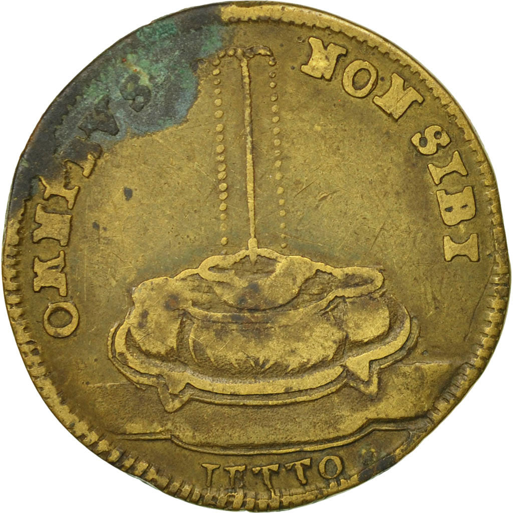 Frankreich, Token, Louis XVI, S, Messing, Feuardent:13419