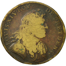Francia, Token, La Flandre Subjuguée, 1677, MB, Ottone, Feuardent:14016 var.