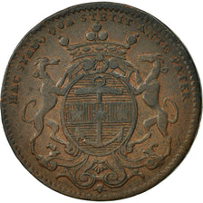 Francia, Token, Ville de Dijon, Philibert Baudot, 1730, MBC+, Cobre
