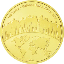 Austria, Medal, 150 Years - Science For a Better Life, 2013, MS(64), Gold