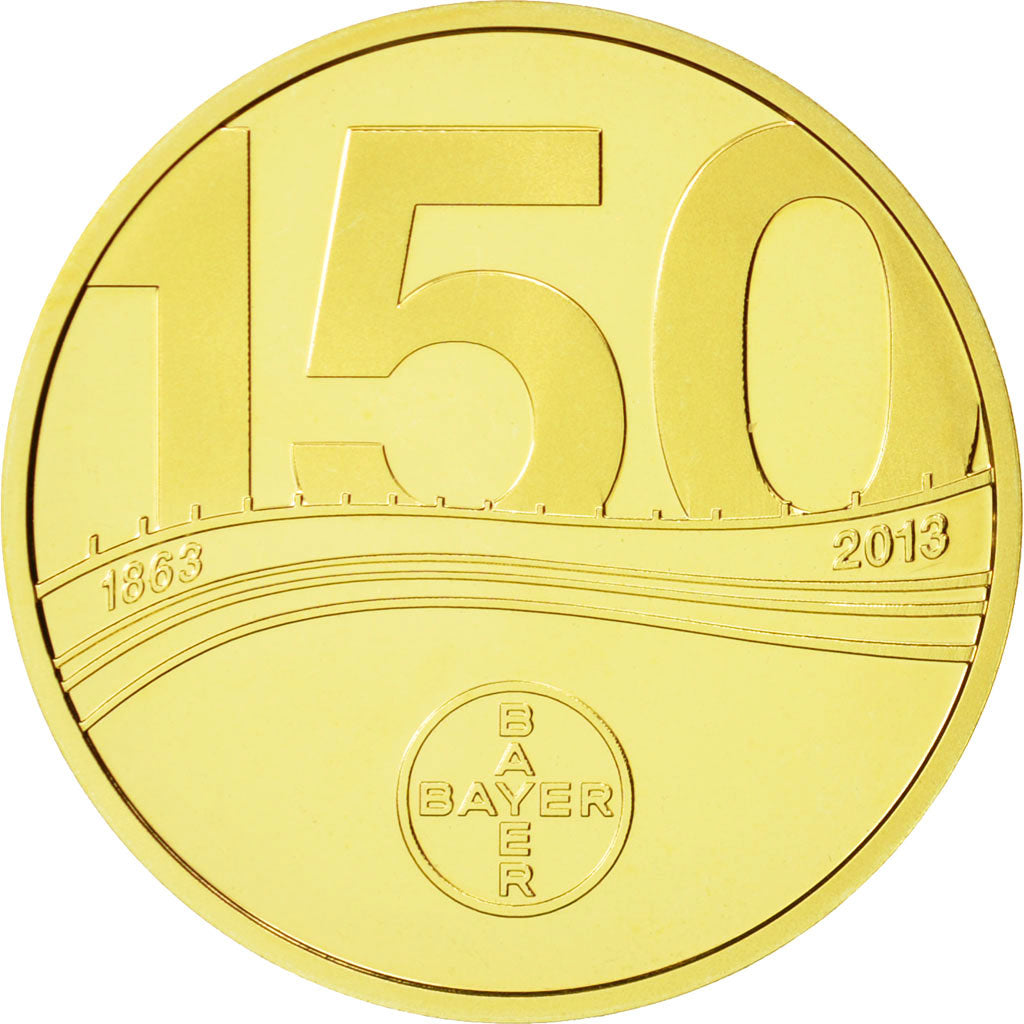 Austria, Medal, 150 Years - Science For a Better Life, 2013, MS(64), Gold