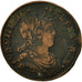 Francia, Token, Conseil du Roi, Louis XIV, MB+, Rame, Feuardent:237 var.au buste