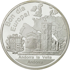 Andorra, Medal, 1 onz. Europa, FDC, Plata