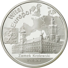 Pologne, Medal, 1 onz. Europa, FDC, Argent