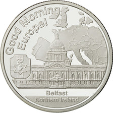 Irlanda del Norte, Medal, 1 onz. Europa, FDC, Plata