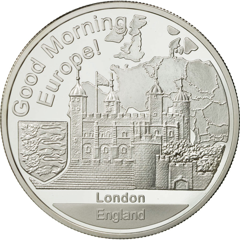 Great Britain, Medal, 1 onz. Europa, MS(65-70), Silver