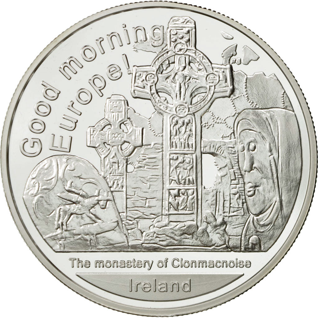 Ierland, Medal, 1 onz. Europa, FDC, Zilver