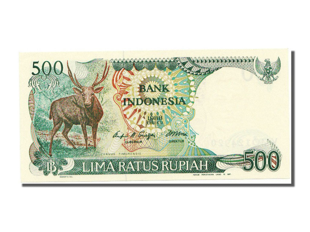 Banknote, Indonesia, 500 Rupiah, 1988, UNC(65-70)