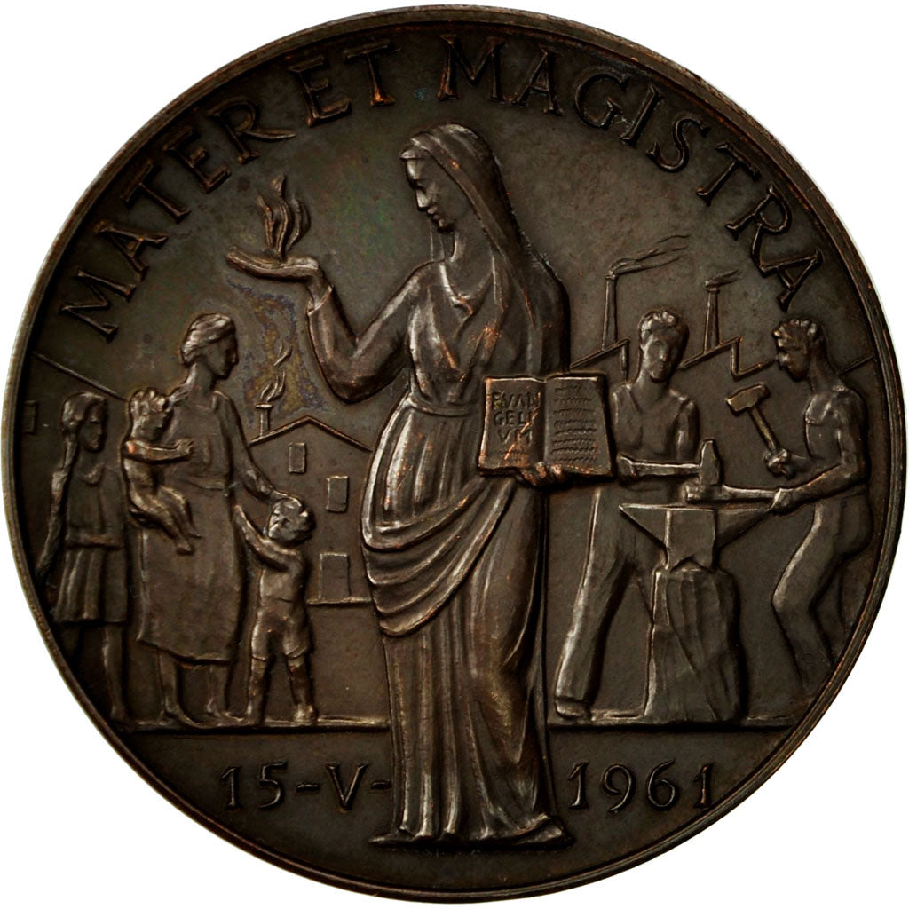 Vaticano, Medal, Jean XXIII, 1961, SC, Cobre