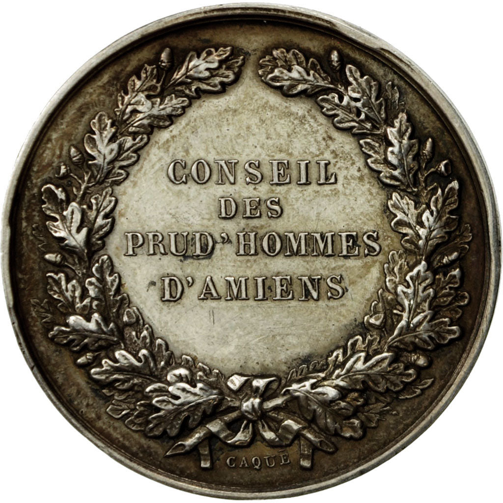 France, Medal, Conseil des Prud'homme d'Amiens, SUP, Argent