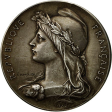 France, Medal, République Française, Roty, SUP, Argent
