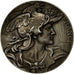France, Medal, France, Bottée, MS(60-62), Silver