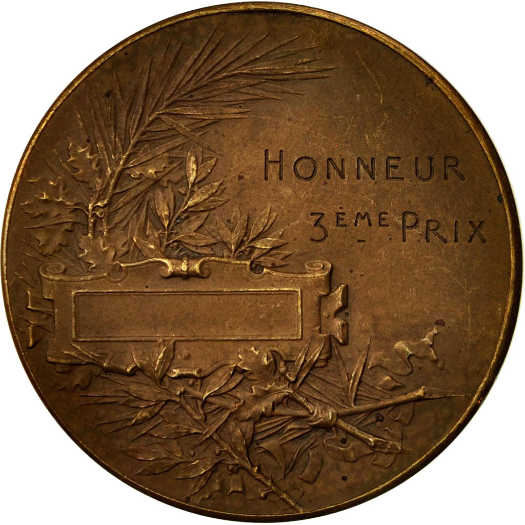 France, Medal, Honneur, 3ème Prix, Desaide, AU(50-53), Bronze