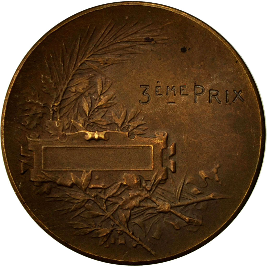 France, Medal, Honneur, 3ème Prix, Desaide, AU(50-53), Bronze
