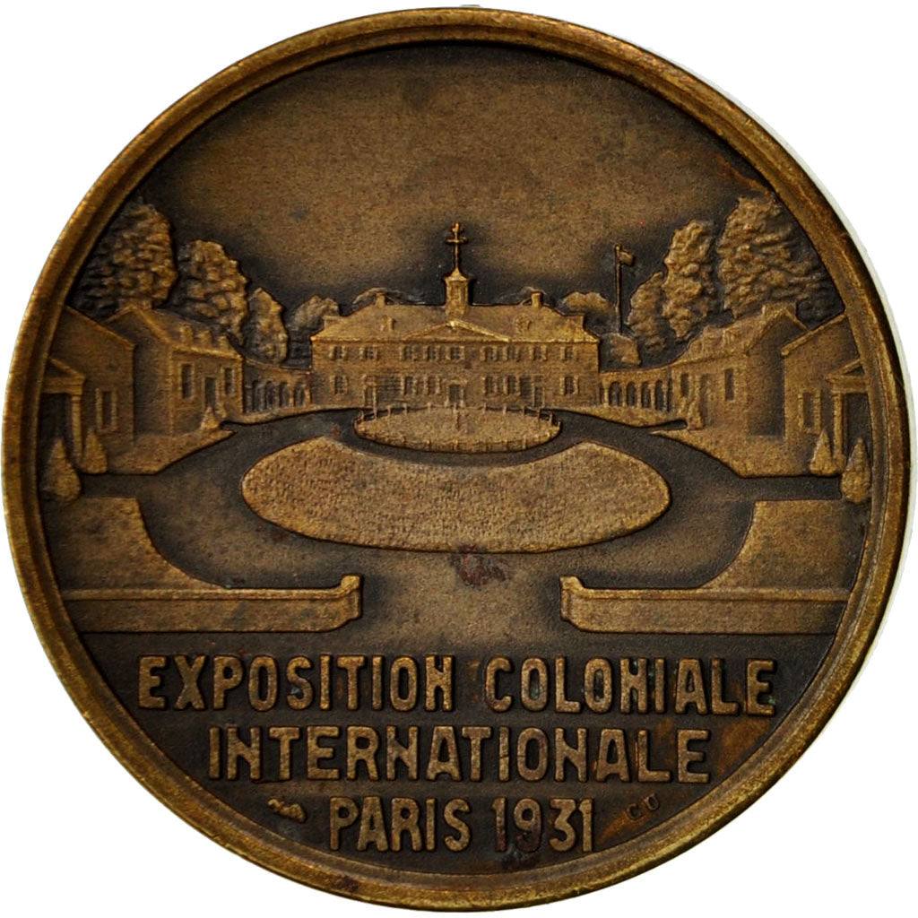 France, Medal, Exposition Coloniale Internationale, Paris 1931, Amérique, 1931