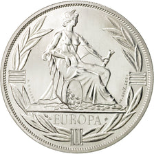 France, Medal, Ecu Europa, 1981, Rodier, MS(64), Silver