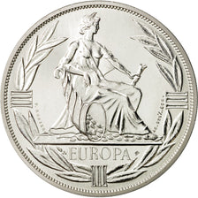 France, Medal, Ecu Europa, 1980, Rodier, MS(65-70), Silver