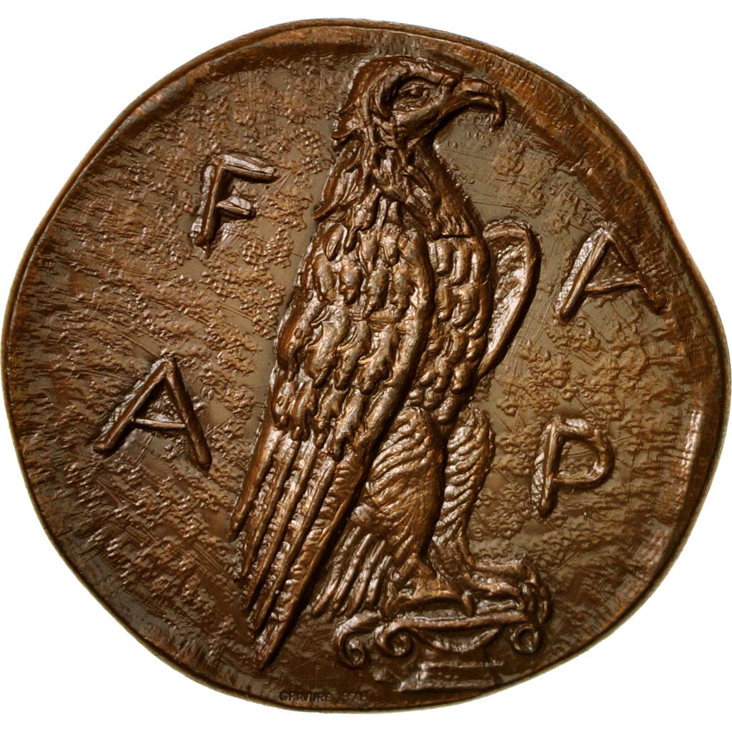 France, Medal, Reproduction Grecque, Aigle, 1978, MS(64), Bronze