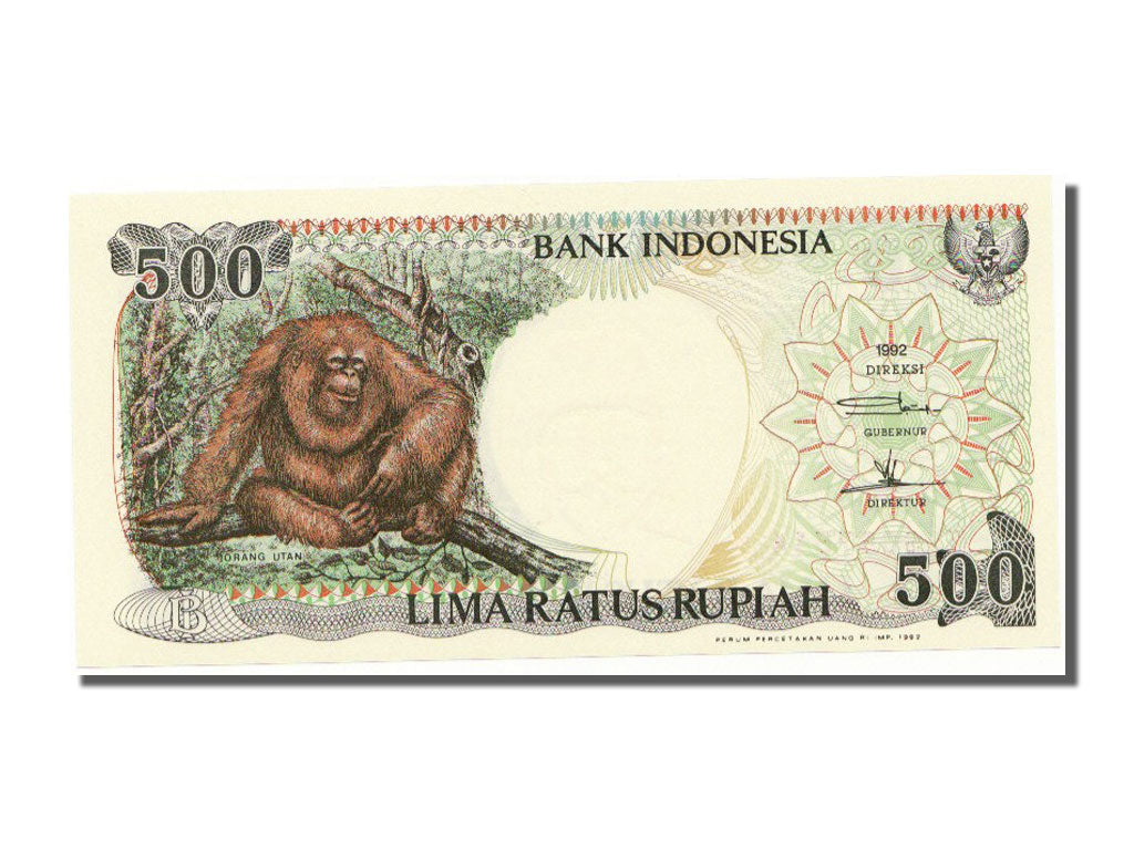 Indonesia, 500 Rupiah, 1992, KM #128a, UNC(65-70), WAS087514
