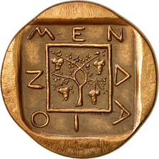 France, Medal, Reproduction Grecque, Menaion, MS(64), Bronze