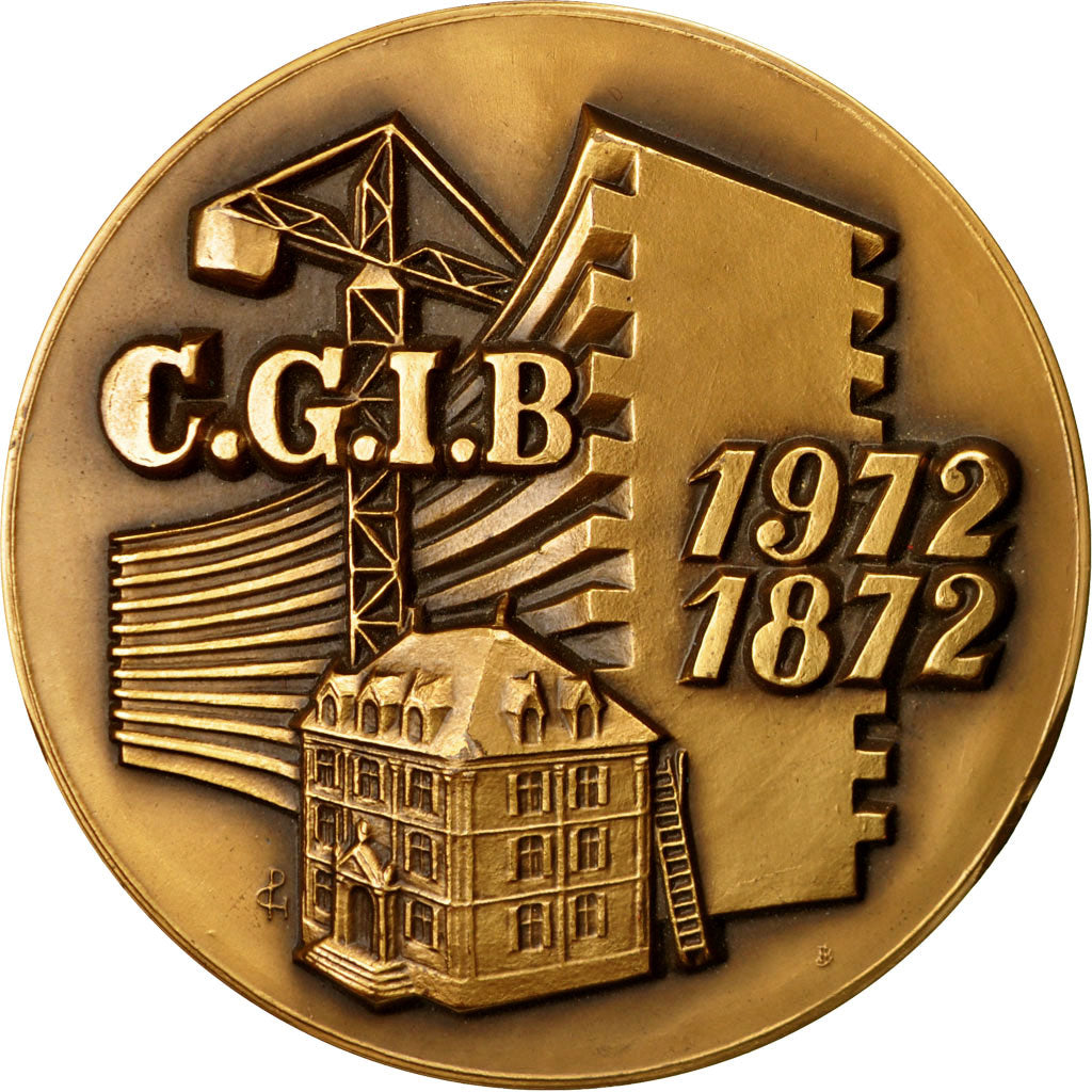 Francia, Medal, C.G.I.B (1872-1972), SC+, Bronce
