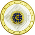 Francja, Medal, Géants Euro, 2009, MS(64), Mosiądz pokryty miedzią
