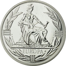 France, Medal, Ecu Europa, 1980, Rodier, MS(64), Silver