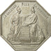 France, Medal, Banque de France, Dumarest, AU(55-58), Silver