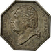 France, Token, Louis XVIII, Bonne Ville de Cambrai, 1822, Barre, AU(55-58)