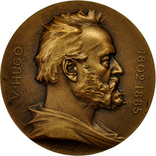 France, Medal, Victor Hugo, Chaplain, MS(60-62), Bronze