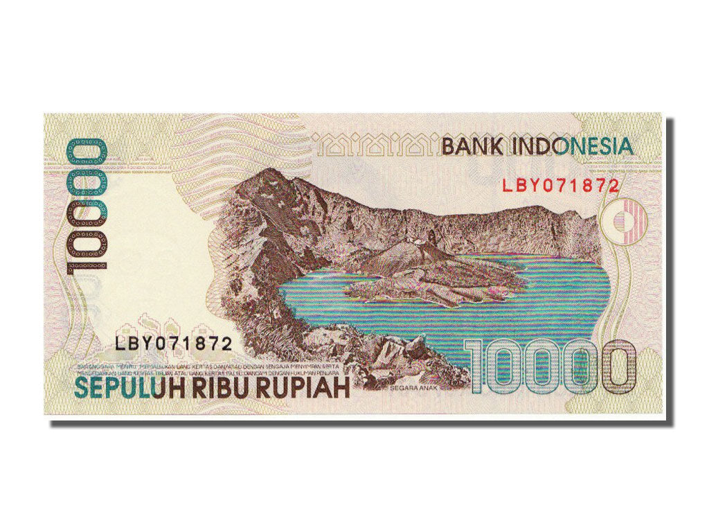 Geldschein, Indonesien, 10,000 Rupiah, 1998, UNZ