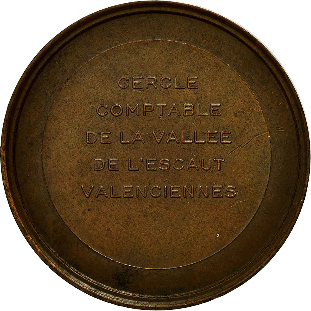 Francia, Medal, Cercle Comptable de la Vallée de l'Escaut, 1970, Dupuis.D, EBC