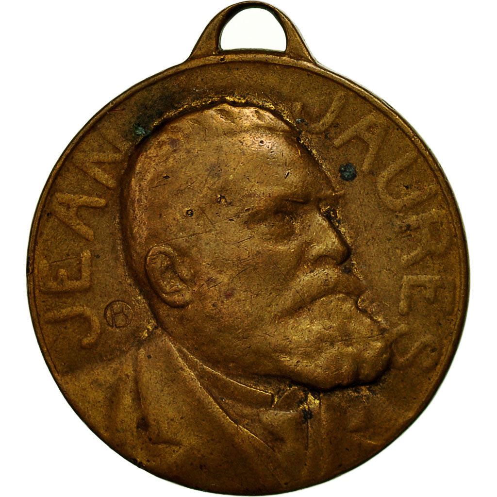 Frankreich, Medal, Jean Jaurès, Les Cheminots, SS+, Bronze